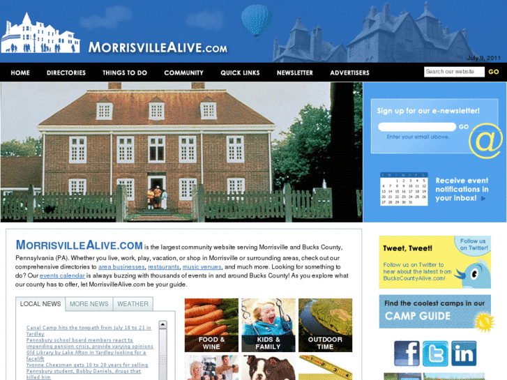 www.morrisvillealive.com