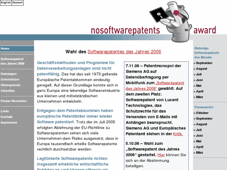 www.nosoftwarepatents-award.de