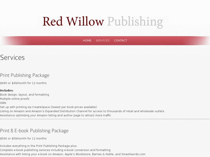 www.redwillowpublishing.com