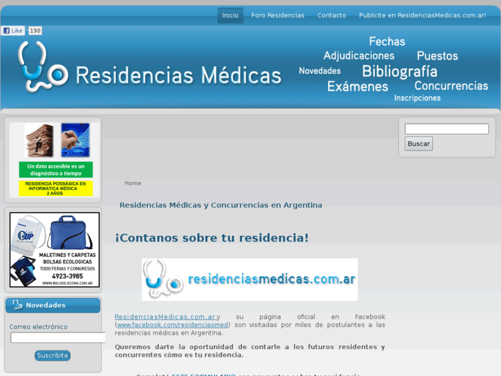 www.residenciasmedicas.com.ar