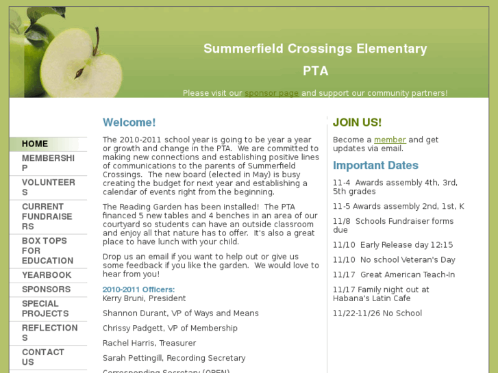 www.summerfieldcrossingspta.com