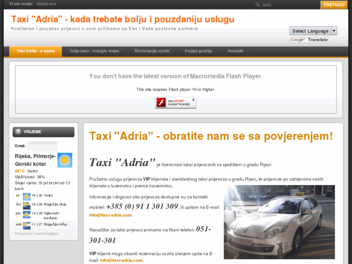 www.taxi-adria.com