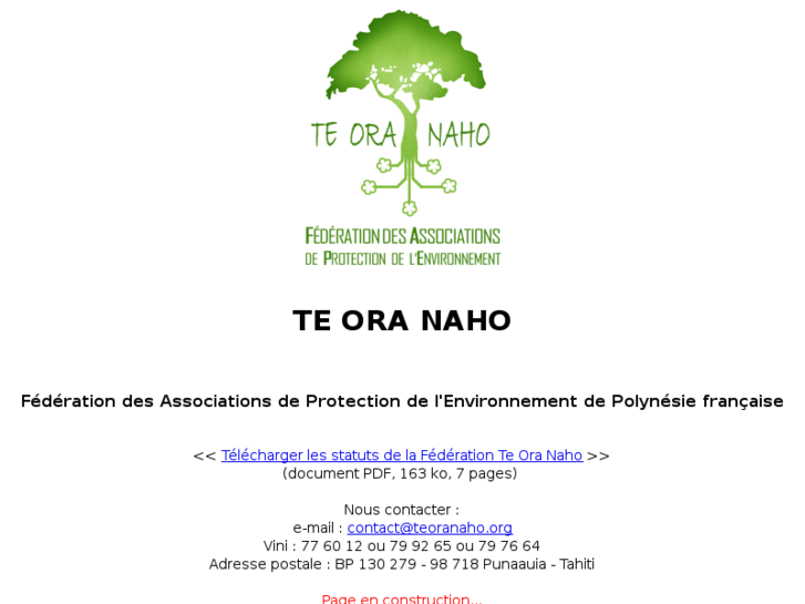 www.teoranaho.org