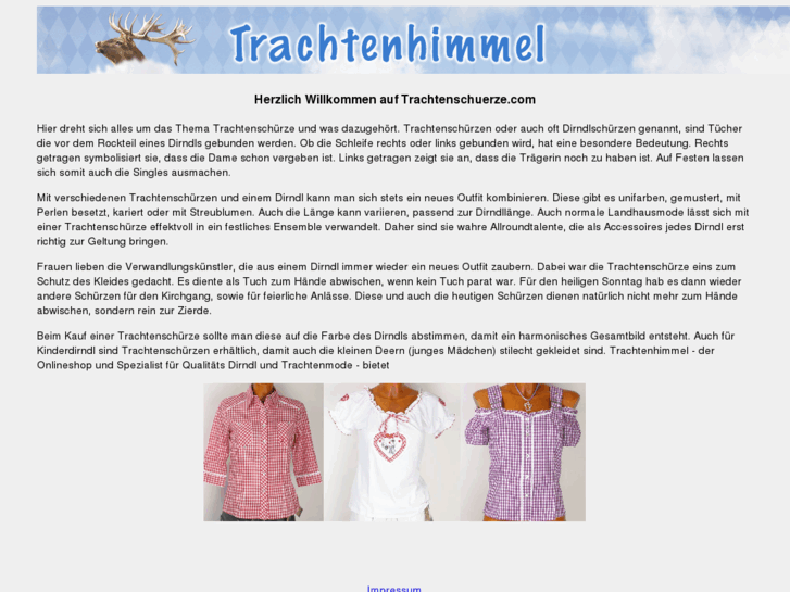 www.trachtenschuerze.com