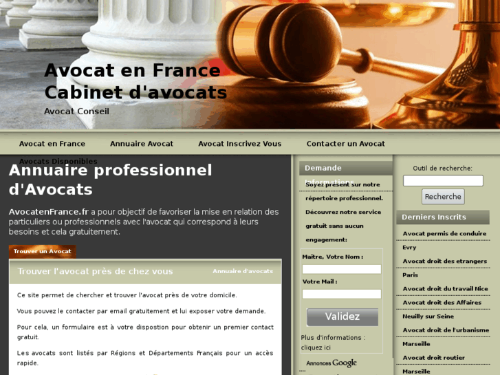 www.avocatenfrance.fr