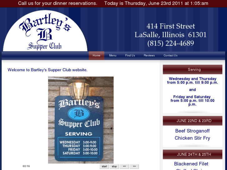 www.bartleyssupperclub.com