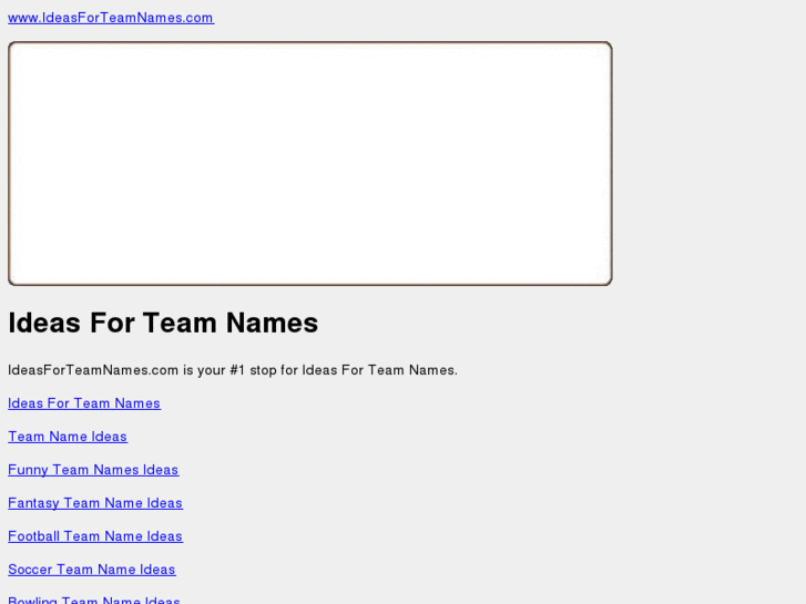 www.ideasforteamnames.com