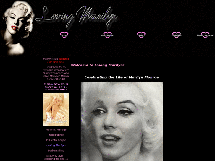 www.lovingmarilyn.com