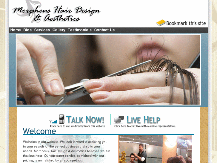 www.morpheushairdesignandaesthetics.com