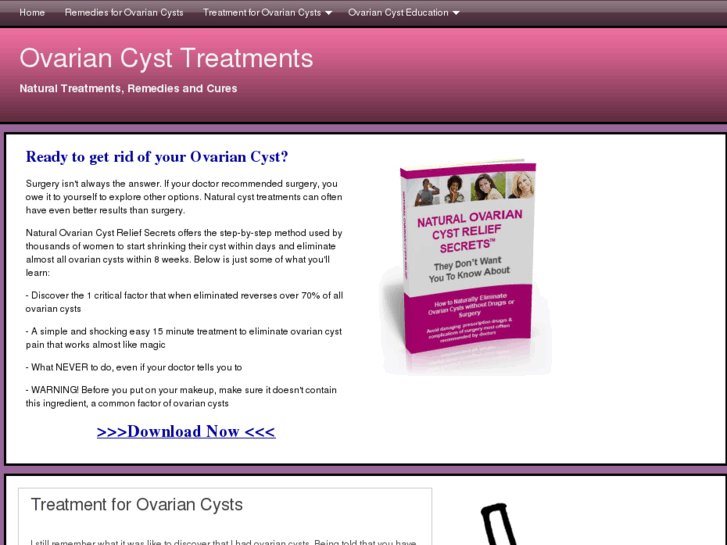 www.ovariancysttreatments.org