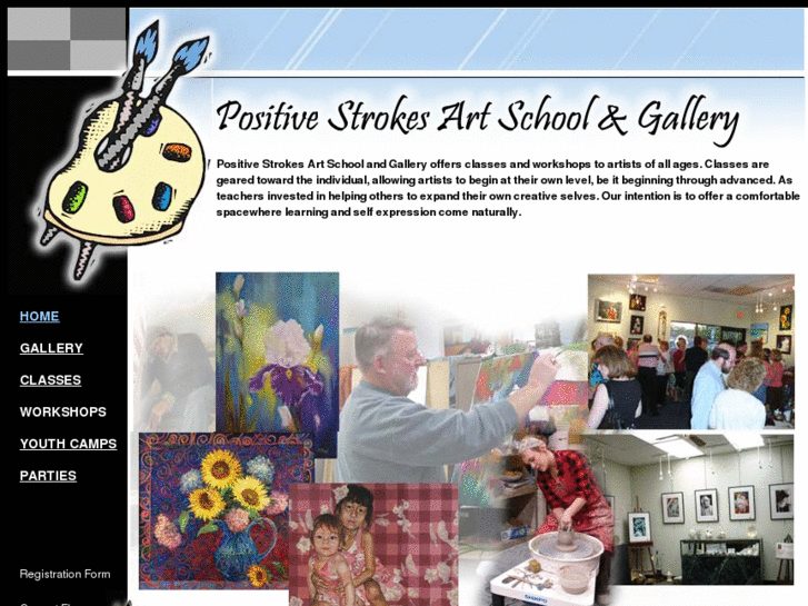 www.positivestrokesartschool.com