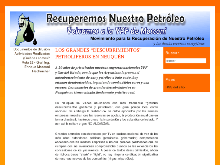 www.recuperemosnuestropetroleo.org