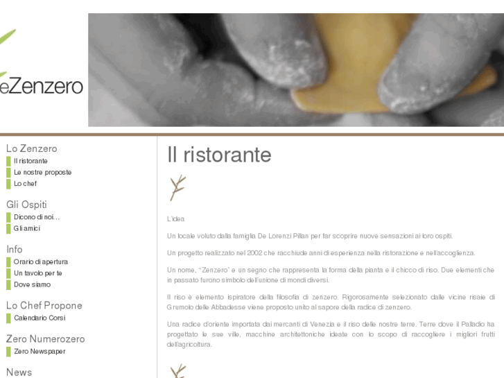 www.ristorantezenzero.com