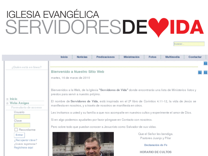 www.servidoresdevida.org