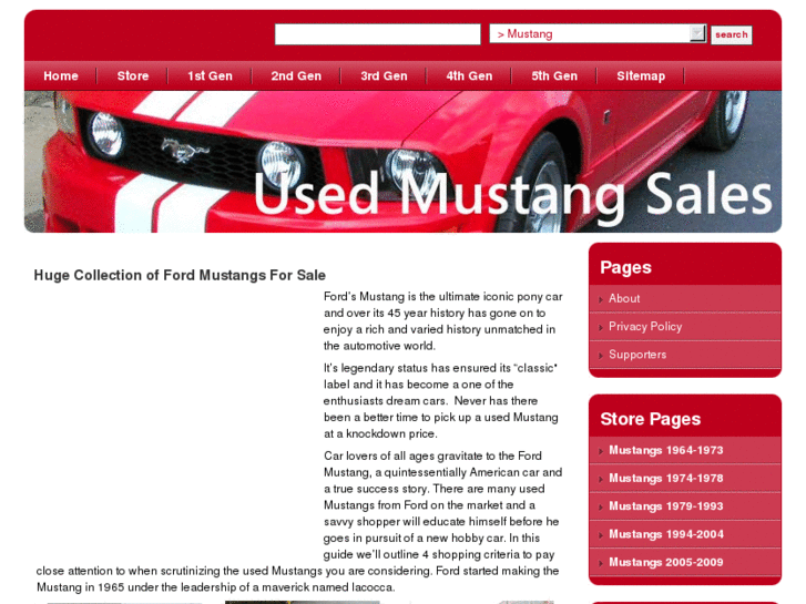 www.usedmustangsales.net