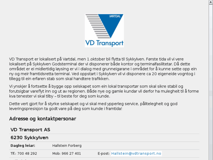 www.vdtransport.com