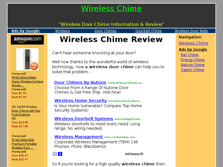 www.wirelesschime.org