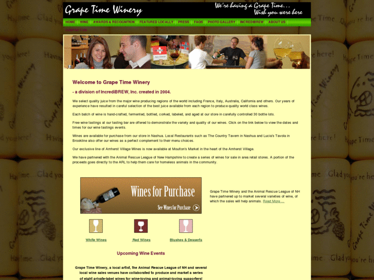 www.grapetimewinery.com