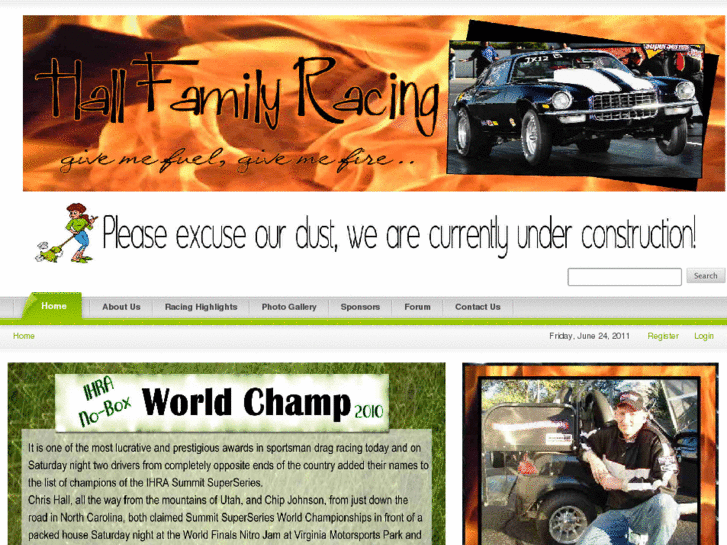 www.hallfamilyracing.com