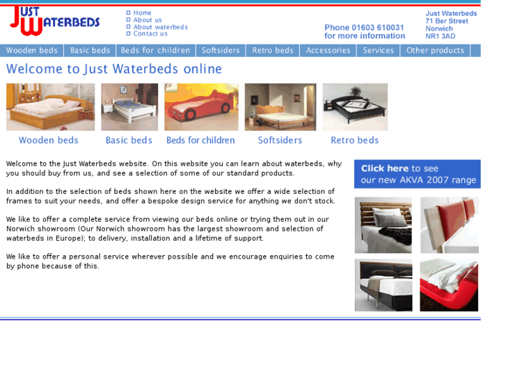 www.justwaterbeds.co.uk