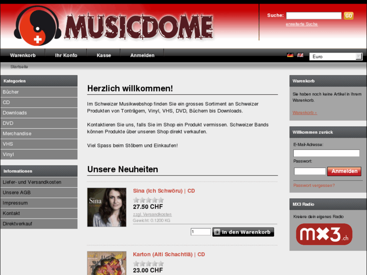 www.musicdome.ch