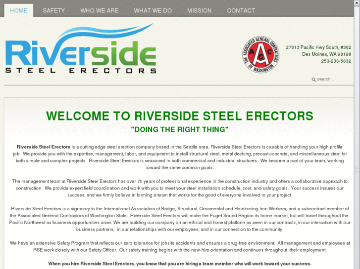 www.riversidesteelerectors.com