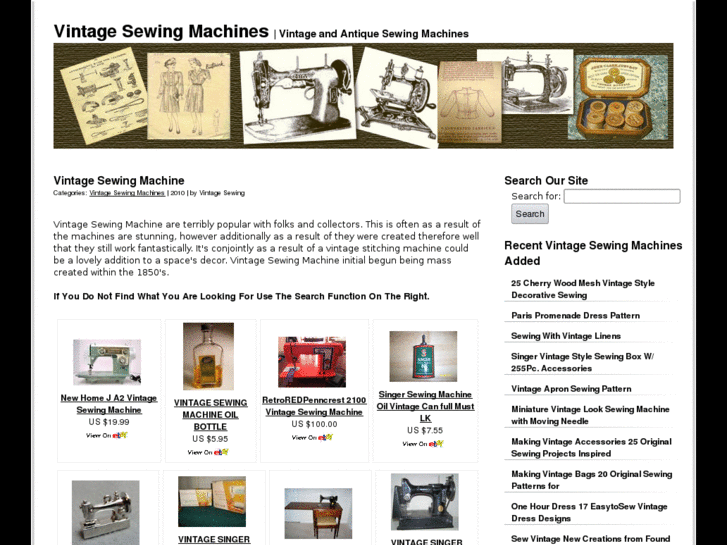 www.vintage-sewing-machines.info