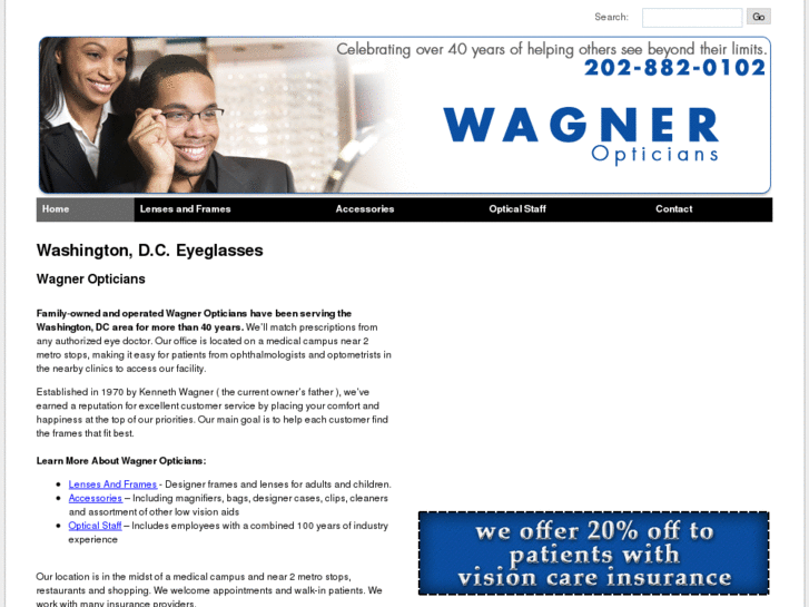 www.wagneropticians.com