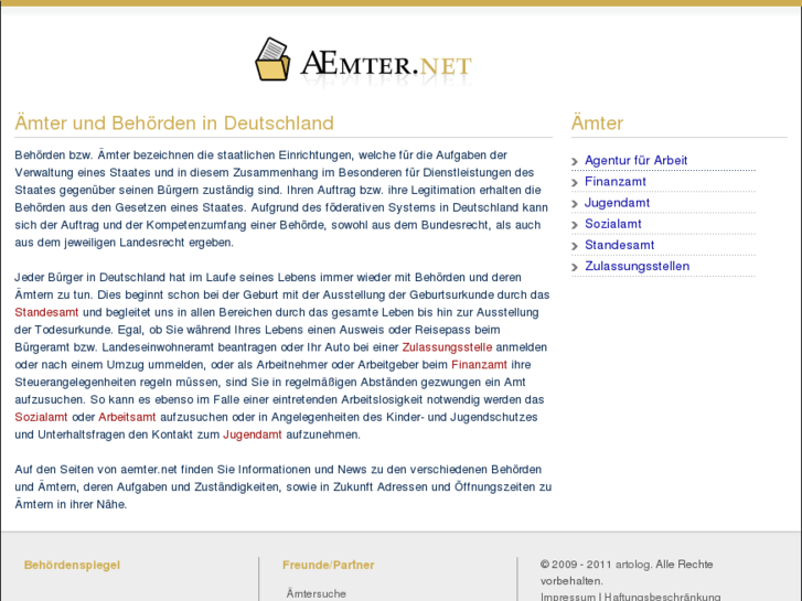 www.aemter.net