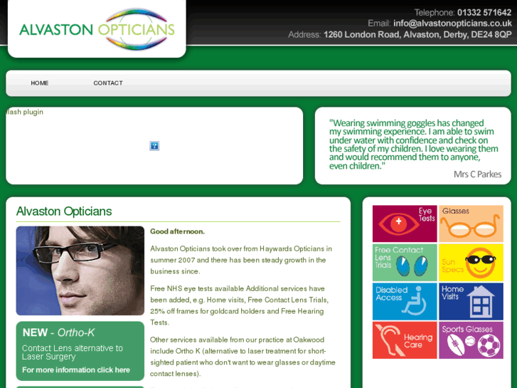 www.alvastonopticians.com