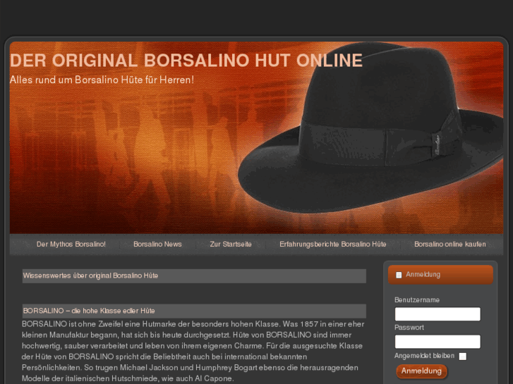 www.borsalinoshop.com