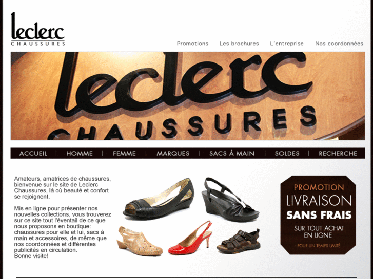 www.chaussuresleclerc.com