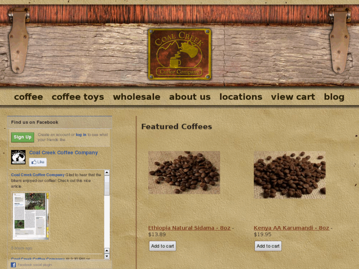 www.coalcreekcoffee.com