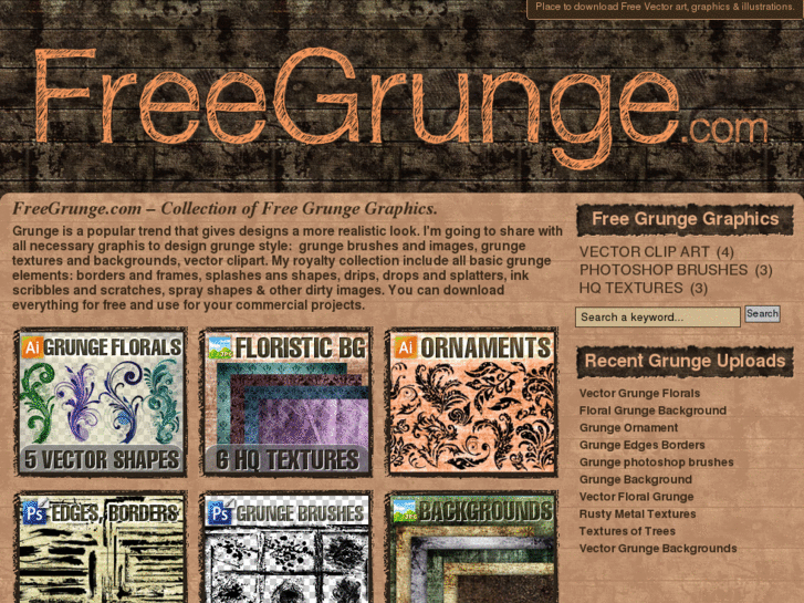 www.freegrunge.com