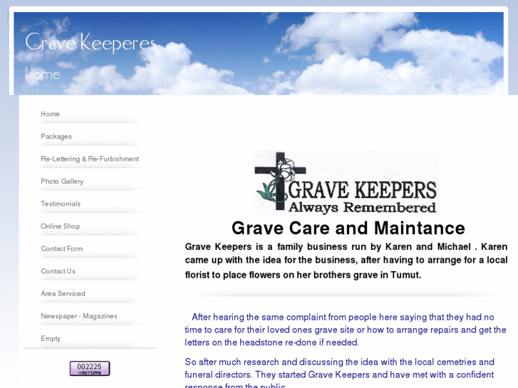 www.gravekeepers.com.au