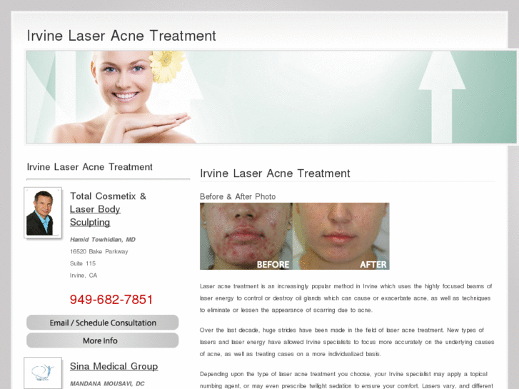 www.irvinelaseracnetreatment.com