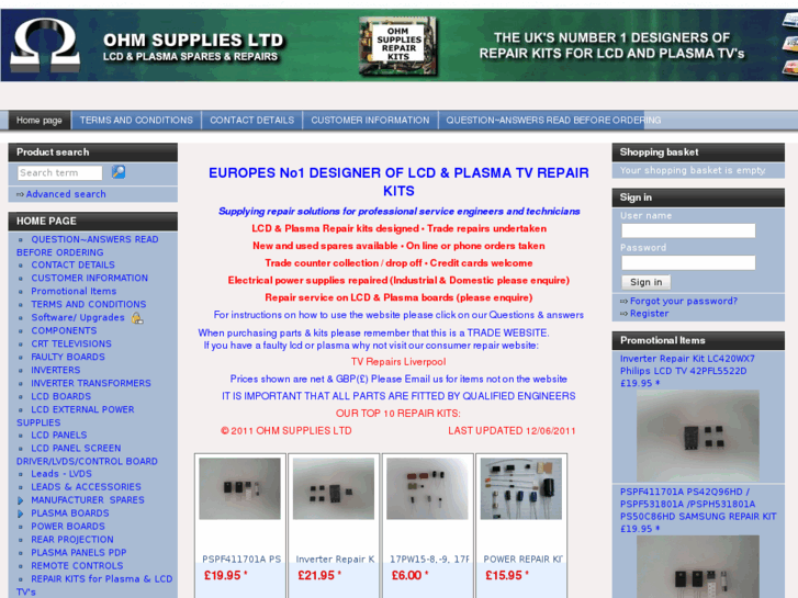 www.ohmsupplies.com