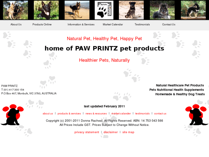 www.pawprintz.com.au