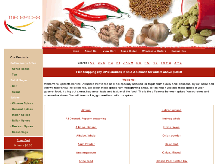 www.spicestoreonline.com