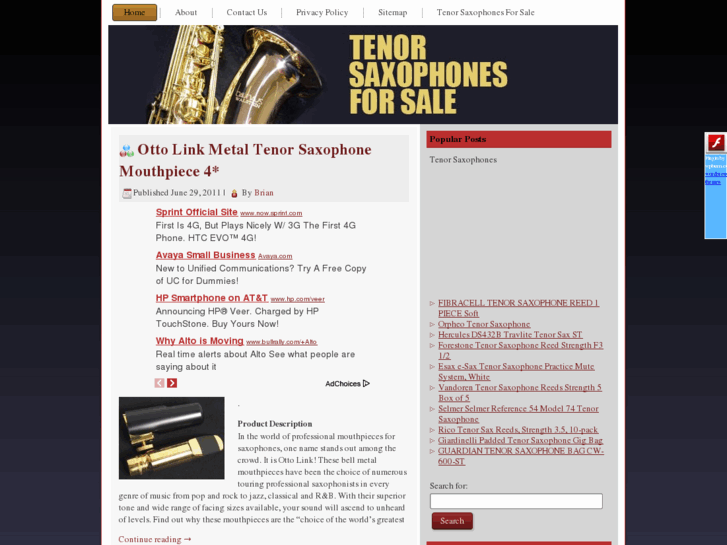 www.tenorsaxophonesforsale.com