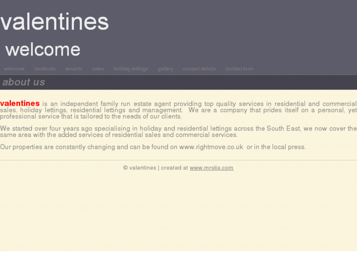 www.valentineslettings.com