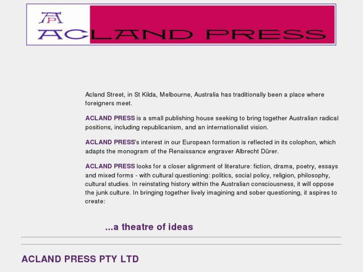 www.aclandpress.com