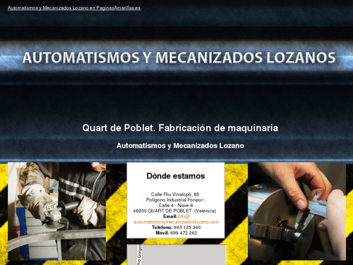 www.automatismosymecanizadoslozano.com