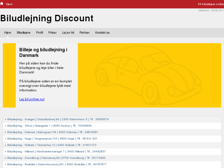 www.biludlejningdiscount.dk