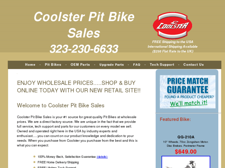 www.coolsterpitbikesales.com