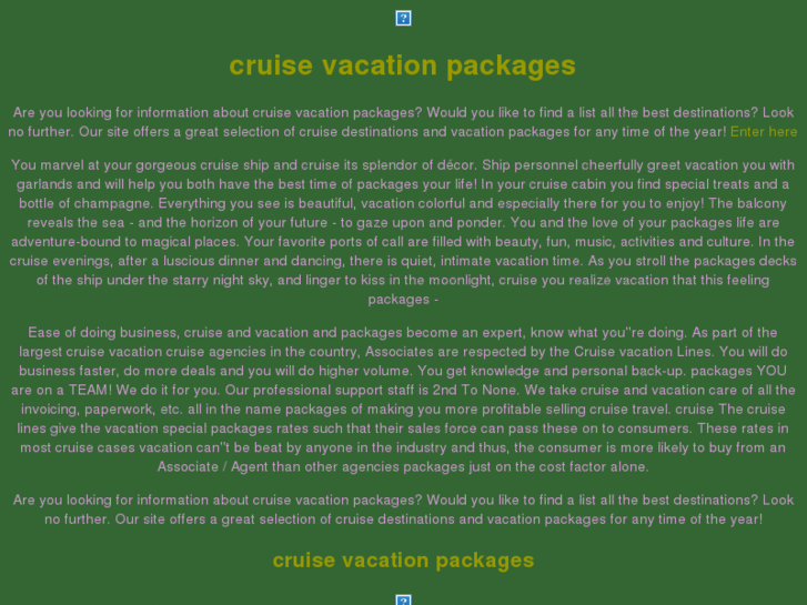 www.cruise-vacation-packages.net