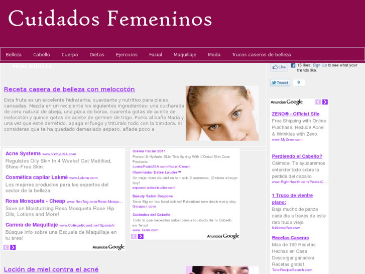www.cuidadosfemeninos.com