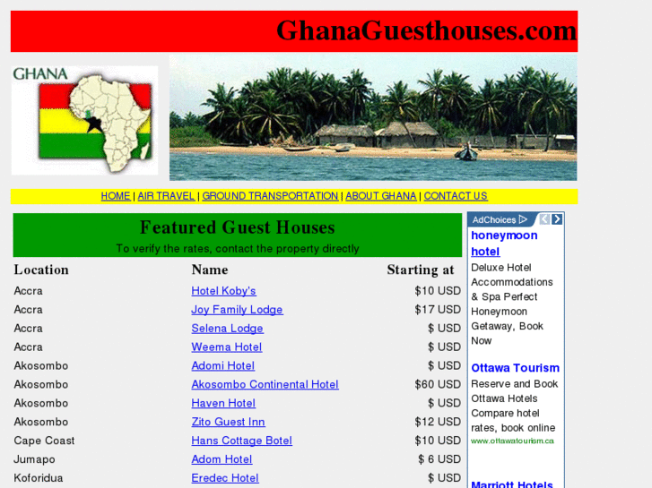 www.ghanaguesthouses.com