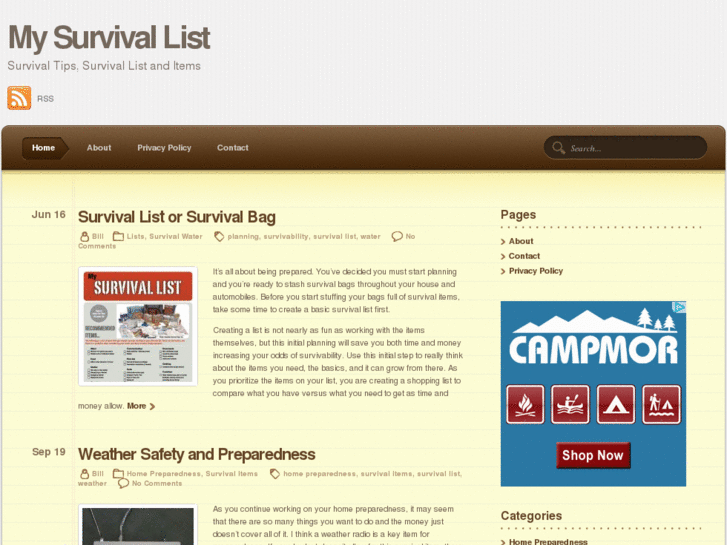 www.mysurvivallist.com