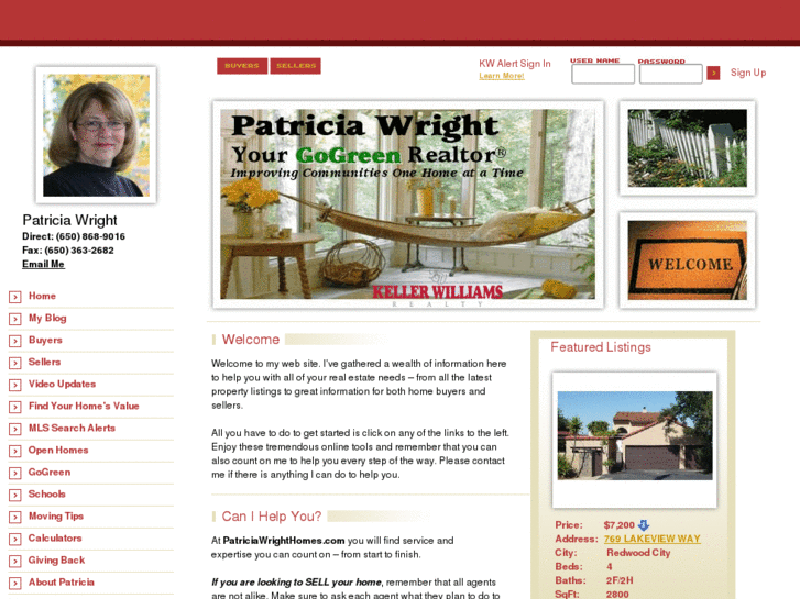 www.patriciawrighthomes.com